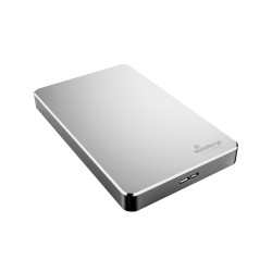 MediaRange External USB 3.0 Hard Disk Drive, HDD, 2TB, Silver (MR997)