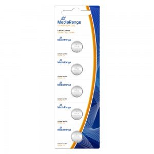 Μπαταρία Λιθίου MediaRange Coin Cells CR1216 3V (5 Pack) (MRBAT133)