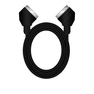 Καλώδιο MediaRange SCART/SCART 3.0M Black (MRCS107) Καλώδιο MediaRange SCART/SCART 3.0M Black (MRCS107)