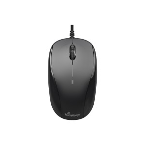 MediaRange Optical Mouse Corded 3-Button (Black, Wired) (MROS213) MediaRange Optical Mouse Corded 3-Button (Black, Wired) (MROS213)