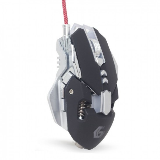 GEMBIRD MUSG-05 PROGRAMMABLE GAMING MOUSE 4000DPI RGB