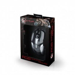 GEMBIRD MUSG-07 PROGRAMMABLE GAMING MOUSE 3200DPI RGB
