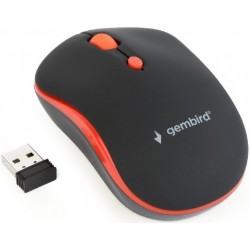 GEMBIRD MUSW-4B-03-R WIRELESS OPTICAL MOUSE BLACK/RED