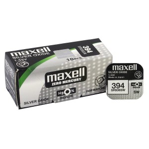 Maxell Mini Silver Battery 394/380/SR 936 SW/G9