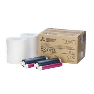 Mitsubishi CK-D 768 15x20 cm 2x 200 Prints Mitsubishi CK-D 768 15x20 cm 2x 200 Prints