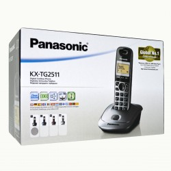 Ασύρματο Τηλέφωνο Panasonic KX-TG2511GRT Titanium Black (KX-TG2511GRT)