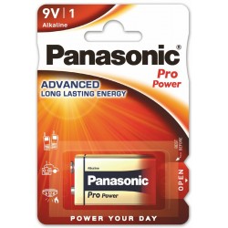 PANASONIC 6LR61 ALKALINE PRO POWER 9V (blister)