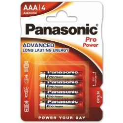 PANASONIC ALKALINE LR03/ΑΑΑ PRO POWER 4BL 