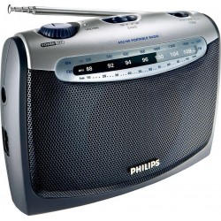 Philips AE2160 Φορητό Ραδιόφωνο Ρεύματος / Μπαταρίας Μαύρο