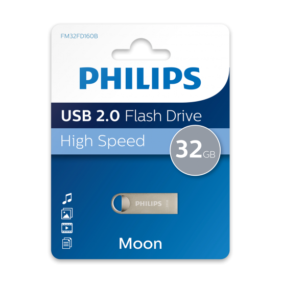 Philips USB 2.0 16GB Moon Edition