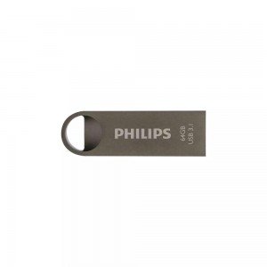 Philips Moon 64GB USB 3.1 Stick Ασημί (FM64FD165B/00)