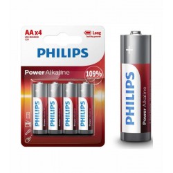 Philips Power Αλκαλική LR06 AA 4BL 