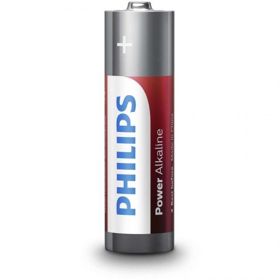 Philips AA Αλκαλικές Μπαταρίες Υψηλής Απόδοσης 1.5V 4pcs (LR6P4B/GRS)