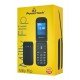 POWERTECH κινητό τηλέφωνο Milly Flip V2, 2.4", dual SIM, πλήκτρο SOS, μαύρο (PTM-38)