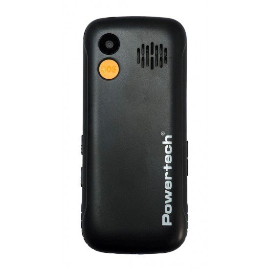 POWERTECH κινητό τηλέφωνο Sentry Eco II, 2.31", dual SIM, με κάμερα, μαύρο