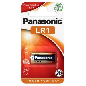 Panasonic Αλκαλική Μπαταρία Lady/ LR1 1.5V 1τμχ 