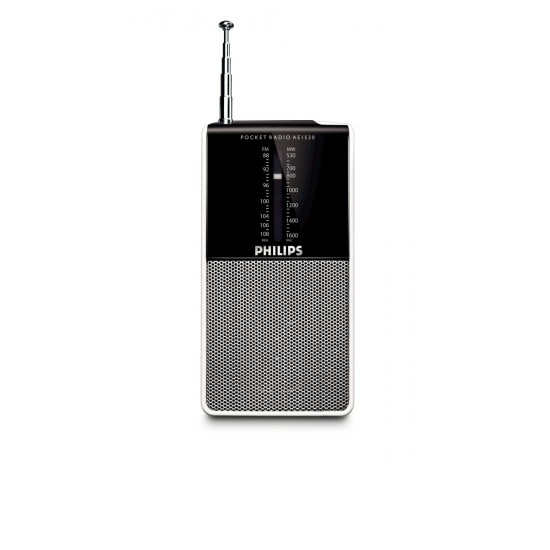 Philips AE1530 Φορητό Ραδιόφωνο Μπαταρίας Μαύρο