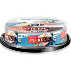 Philips DVD+R 8,5GB DL 8x P10 CAKE