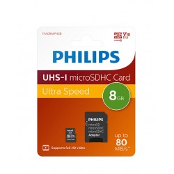 Philips MicroSD+adapter class10 UHS1 8GB