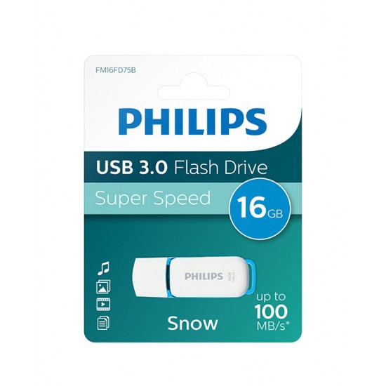 Philips  USB 3.0  16GB Snow Edition Blue