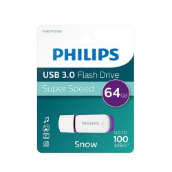 Philips  USB 3.0  64GB Snow Edition Purple