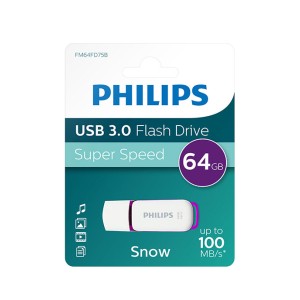 Philips  USB 3.0  64GB Snow Edition Purple