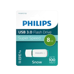 Philips  USB 3.0  8GB Snow Edition Green