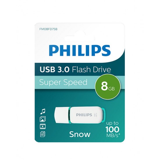 Philips  USB 3.0  8GB Snow Edition Green