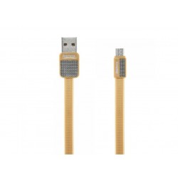 REMAX RC-044M CHARGING CABLE  2.4A DATA 1M MICRO USB YELLOW