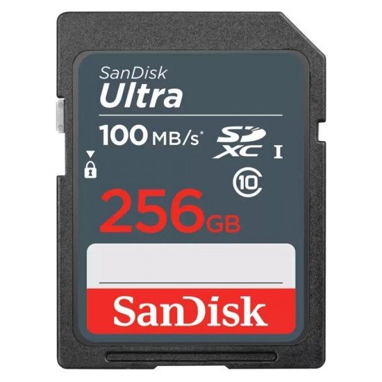Sandisk Ultra SDXC UHS-I 256GB (SDSDUNC-256G-GN6IN) (SANSDSDUNC-256G-GN6IN)