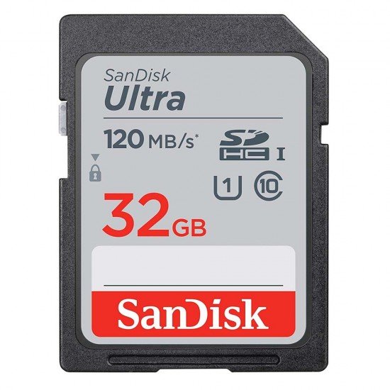 Sandisk Ultra® SDHC & SDXC UHS-I Memory Card 32GB (SDSDUN4-032G-GN6IN)