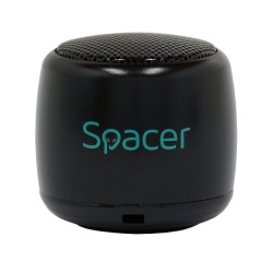 Spacer Speaker Portable Bluetooth 3W, Black (SPB-CRI-CRI-BK) 