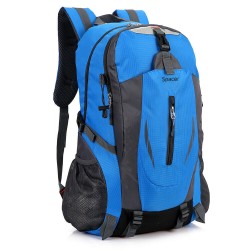 Spacer Backpack, 15.6″, Blue/Grey, "Rio", (SPB-RIO-BLUE)