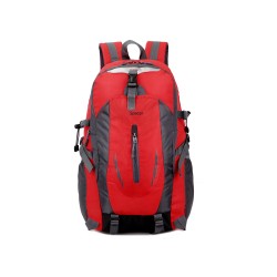 Spacer Backpack, 15.6″, Red/Grey, "Rio", (SPB-RIO-RED)