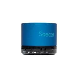 Spacer bluetooth portable speaker topper blue (SPB-TOPPER-BLU)