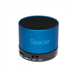 Spacer bluetooth portable speaker topper blue (SPB-TOPPER-BLU)
