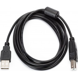 Spacer USB Cable for Printer, USB 2.0 (T) to USB 2.0 Type-B (T), 1.8m, Black,, (SPC-USB-AMBM-6)