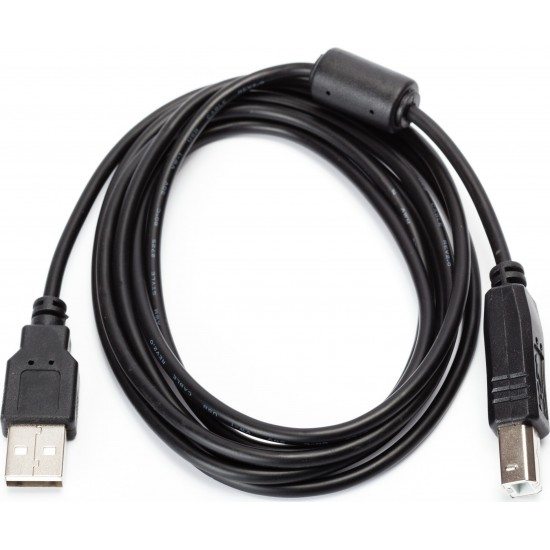Spacer USB Cable for Printer, USB 2.0 (T) to USB 2.0 Type-B (T), 4.5m, Black,, (SPC-USB-AMBM-15)
