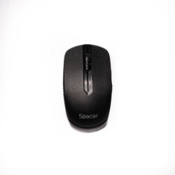 Spacer Wireless Mouse, USB, Optical, 1000 Dpi, Black, (SPMO-161) 