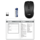 SVEN RX-220W Wireless mouse with adjustable cursor speed black