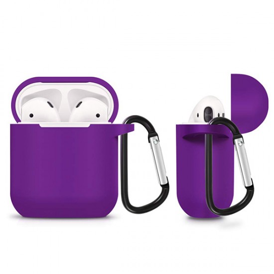 SILICONE CASE FOR AIRPODS TYPE 1 VIOLET 