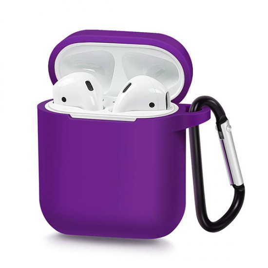 SILICONE CASE FOR AIRPODS TYPE 1 VIOLET 