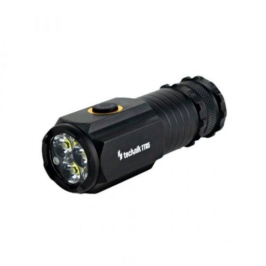 Technik Φακός Επαναφορτιζόμενος TT85 3xP35 LED 850lm (1x18350 1100mAh)