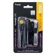 Technik Φακός L10 με Μπαταρία 1x18650 2200mAh Osram P9 & Καλώδιο USB-C 1000lm