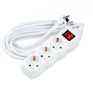 Technik Πολύπριζο 3 Θέσεων 3x1,5mm 3m με Διακόπτη Technik Πολύπριζο 3 Θέσεων 3x1,5mm 3m με Διακόπτη