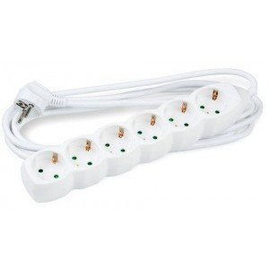 Technik Πολύπριζο 6 Θέσεων 3x1,5mm 5m