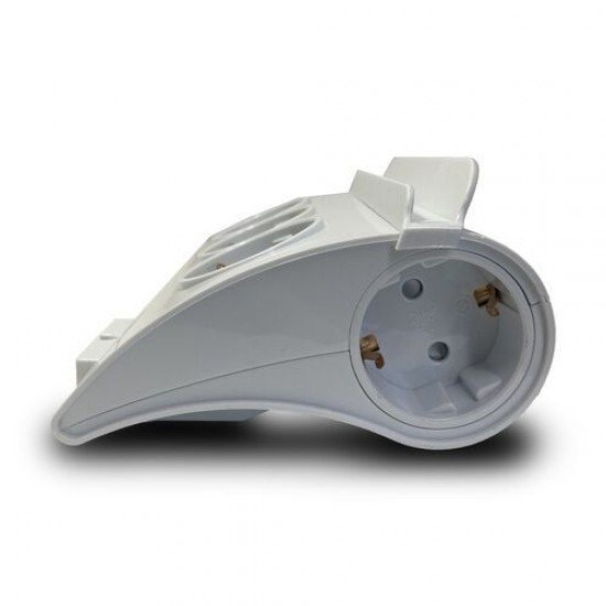 Technik Επαγγελματικό Πολύπριζο 5 Θέσεων με Καλώδιο 1.5m 2 Θύρες USB & Διακόπτη 16A