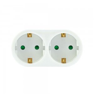Technik Αντάπτορας Σούκο Πρίζας με 2 Θέσεις T-shape Horizontal 16A