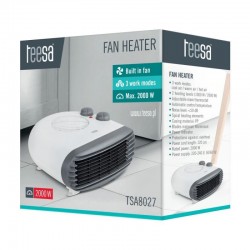Teesa - Fan Heater (1000 W. 2000 W) (TSA8027)