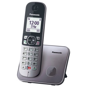 Ασύρματο Τηλέφωνο Panasonic KX-TG6851GRG Ασημί (KX-TG6851GRG) Ασύρματο Τηλέφωνο Panasonic KX-TG6851GRG Ασημί (KX-TG6851GRG)